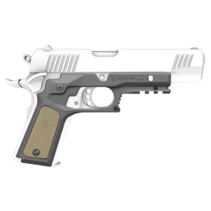 Recover Tactical Recover Tactical CC3P-0102 Frame Grip Black Polymer Frame with Interchangeable Black & Tan Panels for Standard Frame 1911 - $44.96 at Classic Firearms