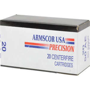 Armscor Armscor FAC50AE1N 50 Action Express (AE) 300 GR XTP Hollow Point - 20rd Box - $42.25 at Classic Firearms