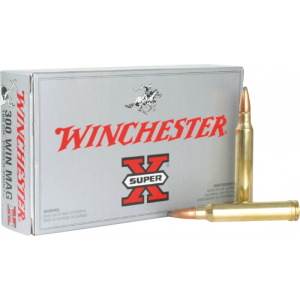 Winchester Ammo X30WM2 Super-X 300 Winchester Magnum 180 GR Power-Point Ammo - 20rd Box 20rd Box Ammo