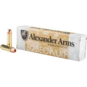 xander Arms .50 Beowulf 350gr Hornady XTP Hollow Point 20/Box Ammo