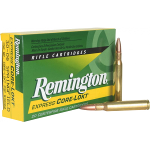 Remington Ammo R30067 Core-Lokt 30-06 Spg Core-Lokt Soft Point 220 GR Ammo - 20rd Box 20rd Box Ammo