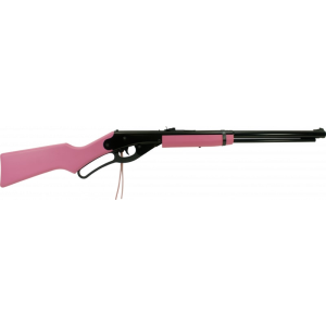 Daisy 1998 Red Ryder Air Rifle Lever .177 BB Blued Pink Solid Wood Stock - Daisy Manufacturing