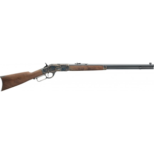 Winchester Guns 534228141 1873 Sporter Lever .45 LC 24\" 14+1 Black Walnut Stock Blued Barrel/Case Hardened Receiver