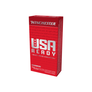 Winchester Winchester Ammo RED10 USA Ready 10mm Auto 180 gr Full Metal Jacket Flat Nose (FMJFN) - 50rd Box - $30.80 at Classic Firearms