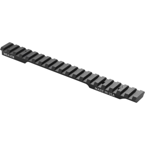 Weaver Mounts 99611 Multi-Slot Extended Matte Black Anodized Aluminum Fits Savage Axis I/II 8-40 Post 6/2021 20 MOA