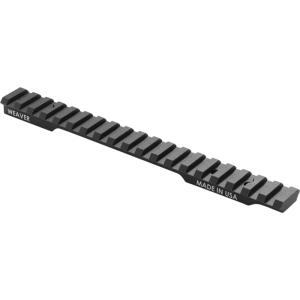 Weaver Mounts 99610 Multi-Slot Extended Matte Black Anodized Aluminum Fits Savage Axis I/II 8-40 Post 6/2021