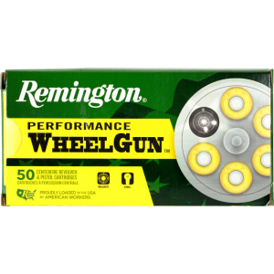 Remington Remington Ammunition 22206 Performance WheelGun32 S&W 88 GR Lead Round Nose (LRN) - 50rd Box - $49.32 at Classic Firearms