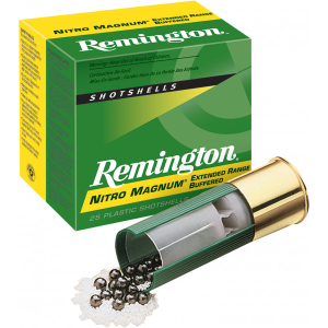 Remington Ammunition NM12H4 Nitro Mag 12GA 3\" 1 7/8oz #4 Shot - 25sh Box - Remington