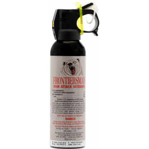 Sabre FBAD03 Frontiersman Bear Spray Effective 30 ft 7.90 oz Aerosol Repels Bears