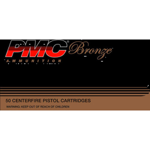 PMC 10A Bronze 10mm Truncated Cone Full Metal Jacket 200 GR Ammo - 50rd Box 50rd Box Ammo