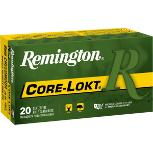 Remington Remington Ammunition 29049 Core-Lokt 6mm Creedmoor 100 gr Pointed Soft Point (PSP) - 20rd Box - $38.09 at Classic Firearms
