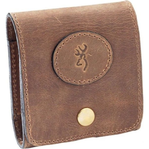 Browning 12199 Cartridge Case Crazy Horse Magnum Rifle 10 Rounds Brown Leather