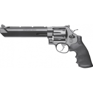 Smith & Wesson Smith & Wesson 170323 629 Performance Center DA/SA .44 7.5\" 6 Hogue Rubber Black Stainless Steel Revolver - $1753.11 at Classic Firearms