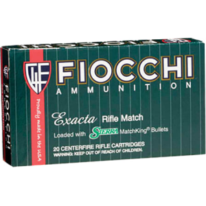 Fiocchi 223MKC Hyperformance 223 Rem 69 gr Sierra MatchKing Hollow Point Boat-Tail - 20rd Box - Fiocchi Ammunition