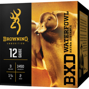 Browning Browning Ammo B193411242 BXD Waterfowl 12GA 3.5\" 1 1/2oz #2 Shot - 25sh Box - $37.82 at Classic Firearms