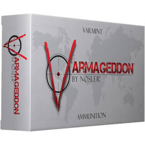 Nosler 65155 Varmageddon 22-250 Remington 55 GR Flat Base Tip Ammo - 20rd Box 20rd Box Ammo