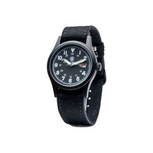 Camp SWW-1464-BK Military Watch 3-STRAPS Black - Campco
