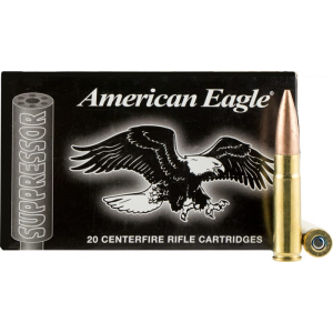 eral AE300BLKSUP2 American Eagle Suppressor 300 AAC Blackout 220 OTM 20Bx Ammo