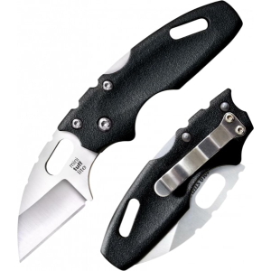 Cold Steel CS20MT Tuff Lite 2\" Folding Clip Point Plain AUS-8A SS Blade/Black Griv-Ex Handle Includes Pocket Clip