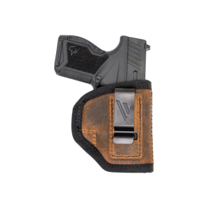 Versacarry RA2112 Ranger IWB Size 02 Brown Leather Belt Clip