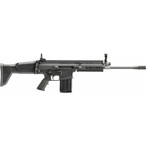 FN 985612 Scar 17s NRCH 16.25\" 20+1 Black Anodized Rec Black Telescoping Side-Folding with Adjustable Cheek Piece Stock Black A2 Grip Right Hand