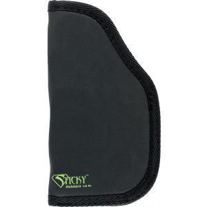 Sticky Holsters Sticky Holsters LG-6L Large Autos with Laser Latex Free Synthetic Rubber Black w/Green Logo - $27.95 at Classic Firearms