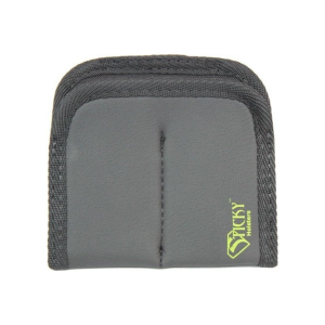 Sticky Holsters Sticky Holsters DMMP Dual Mag Pouch Double Black w/Green Logo Latex Free Synthetic Rubber - $20.23 at Classic Firearms