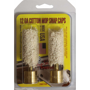 Pro-Shot Products Pro-Shot 12SC Snap Caps 12 Gauge Shotgun #5/16-27 Thread Brass/Cotton Mop 2 Per Pkg - $24.83 at Classic Firearms