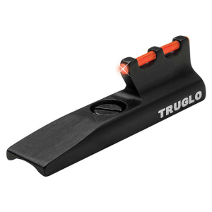 TruGlo TG-TG975R Rimfire Front Sight Red Fiber Optic with Black Steel Frame for Most Marlin - Truglo