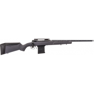 Savage Arms Savage Arms 57940 110 Carbon Tactical 6.5 PRC 8+1 24\" Carbon Fiber Wrapped Barrel, Matte Black Metal, Gray Fixed AccuStock with AccuFit - $1332.22 at Classic Firearms