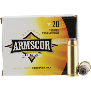 Armscor Armscor FAC44M2N 44 Remington Magnum 240 GR Jacketed Hollow Point - 20rd Box - $25.47 at Classic Firearms