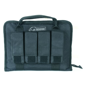 Voodoo Tactical 25-0017001000 Pistol Case w/ Mag Pouches