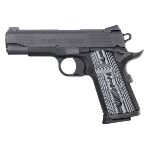 Colt Defense Colt CCU Concealed Carry Officers Handgun 9mm Luger 9rd Mag 4.25\" Barrel AnodizeBlack DLC Finish - $1292.26 at Classic Firearms
