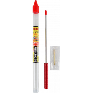 Pro-Shot 1PS-8-22/26 Micro-Polished Pistol Cleaning Rod .22 Cal & Up 8in Stainless