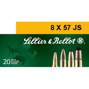 Magtech Sellier & Bellot SB857JRSA Rifle 8X57mm JRS 196 GR Spce (Soft Point Cut-Through Edge) - 20rd Box - $24.39 at Classic Firearms
