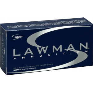Cci Speer Ammo 53652 Lawman 40 Smith & Wesson 180 GR Total Metal Jacket - 50rd Box - $25.58 at Classic Firearms