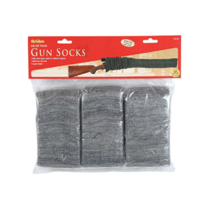 Allen 13130 Stretch Knit GUN SOCK, 52IN, Gray 3-PK
