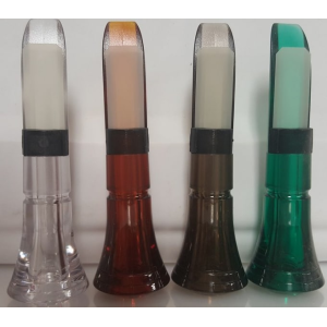 Echo Calls 77750 Timber Double Reed Mallard Sounds Attracts Ducks Smoke Gray Polycarbonate