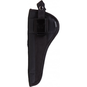 Bulldog FSN21 Extreme Pistol Belt Loop & Clip Sz 21 Ruger Mark Style Nylon Black