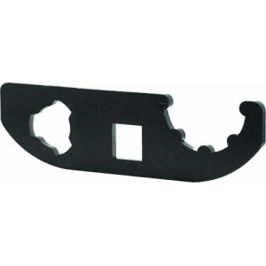 Angstadt Arms Angstadt Arms AA093LBCWR 3 Lug Wrench made of Steel with Black Nitride Finish & 1/2\" Opening for Angstadt Arms QD Blast Shield - $22.00 at Classic Firearms