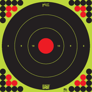 Pro-Shot LONGRANGE17.25-5PK 17.25" SPLT Bullseye