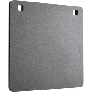 Champion Targets 44904 Center Mass 4" Rifle Gray AR500 Steel Square 0.38" Thick Hanging