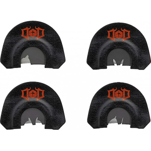 Hunters Specialties Drury Outdoors HSDODMCTS4PK Signature Tongue Series Diaphragm Call Triple Reed Attracts Turkeys Yellow 4 Per Pkg - $18.18 at Classic Firearms
