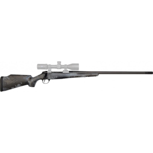 Fierce Firearms FCTRG65PRC24BBO CT Rage 24\" Armor Black Cerakote Rec Blackout Camo Fixed Fierce Tech C3 Stock C3 Carbon Fiber Barrel Radial Muzzle Brake Right Hand Full Size - Fierce
