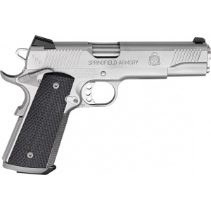 Springfield Springfield Armory PC9107LCA 1911 *CA Compliant* Single 5\" 7+1 Black G10 Grip Stainless - $1443.14 at Classic Firearms
