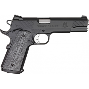 Springfield Springfield Armory PC9108LCA 1911 *CA Compliant* Single 5\" 7+1 Black/Gray G10 Grip Black Armory Kote - $1458.02 at Classic Firearms