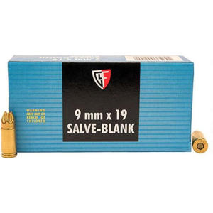 Fiocchi 9MMBLANK Handgun Blank 9mm - 50rd Box - Fiocchi Ammunition