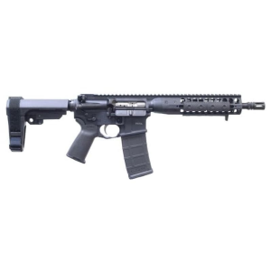 LWRC DI 5.56 NATO AR Pistol, 10.5\" Barrel Black w/ SBA3 Brace- ICDIP5B10SBA3