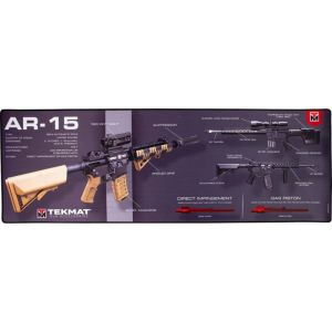 Tekmat R44AR15WPD AR-15 Ultra Premium Cleaning Mat 44" x 15" Multi-Color