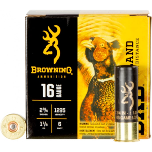 Browning Browning Ammo B193511626 BXD Upland 16GA 2.75\" 1 1/8oz #6 Shot - 25sh Box - $24.97 at Classic Firearms